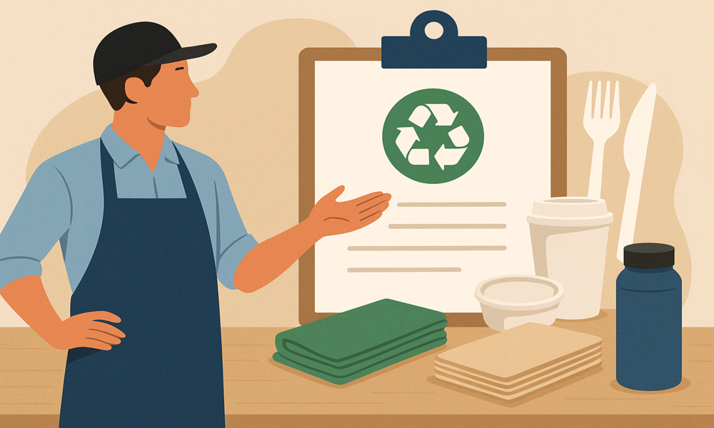 Réutilisable dans la restauration : êtes-vous prêt pour le grand virage réglementaire ?
