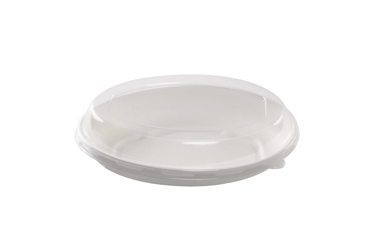 Bol ovale blanc en canne à sucre 790 ml - 300 unités