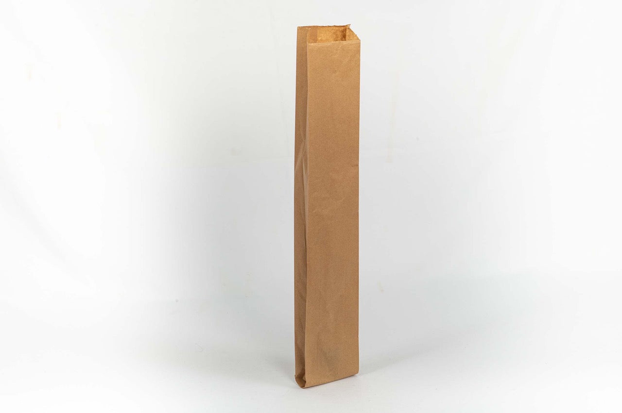 Sac 1 baguette en papier kraft 9 + 4,5 x 51 cm - 1000 unités