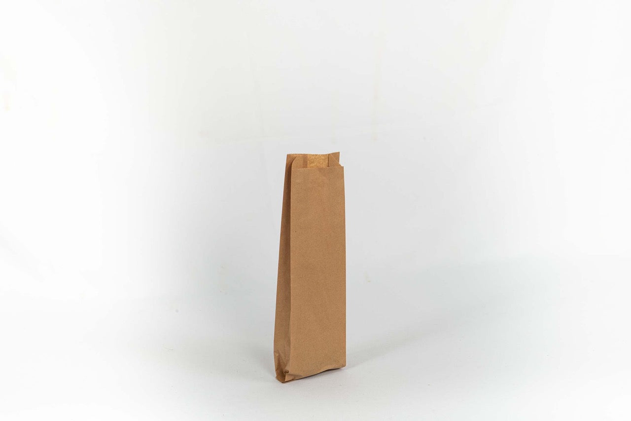 Sac sandwich en en papier kraft 10 + 4,5 x 31 cm - 1000 unités