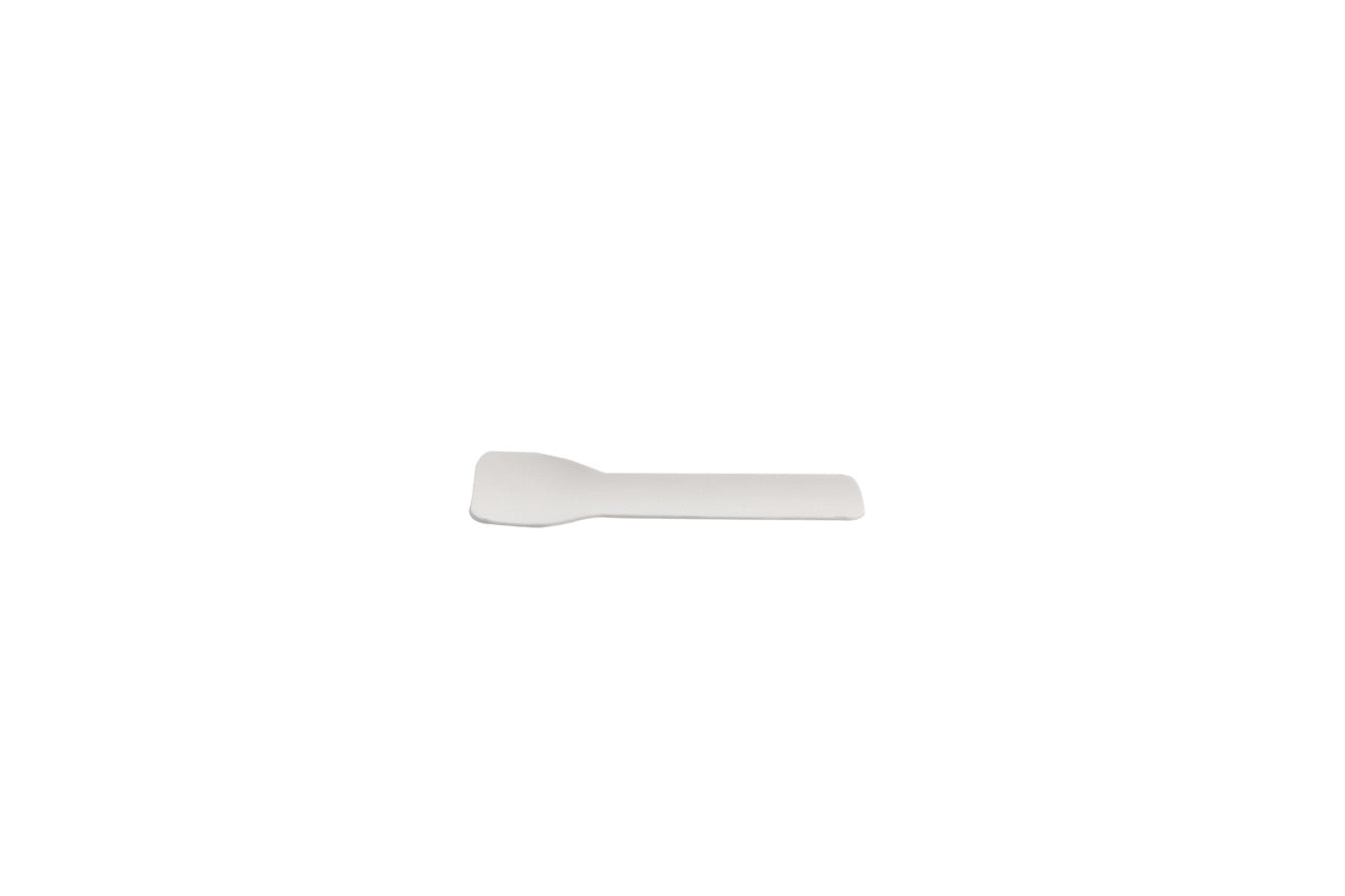 Cuillère à glace en papier blanc 9,4 cm - 5000 unités