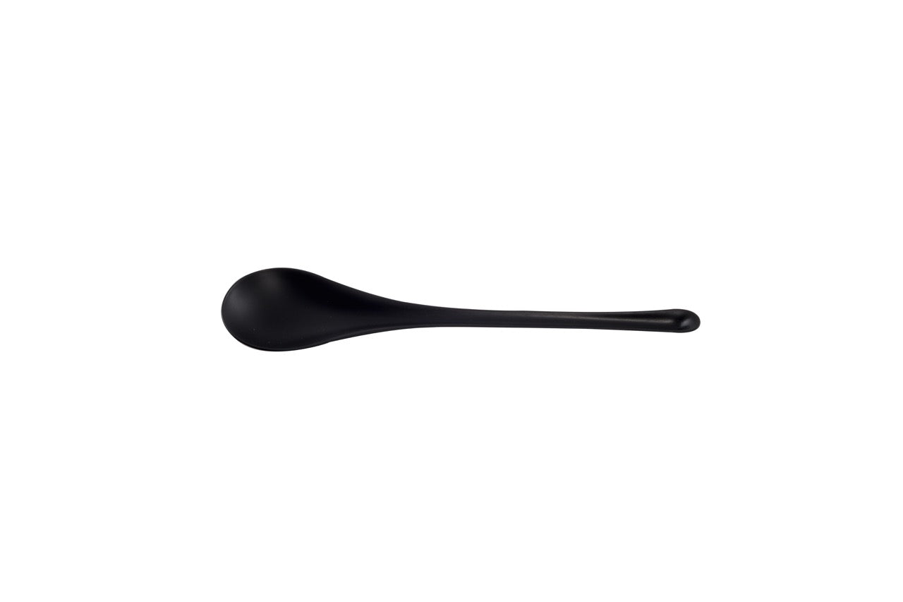 EKO Cuillère noire en CPLA 18 cm - 1500 unités