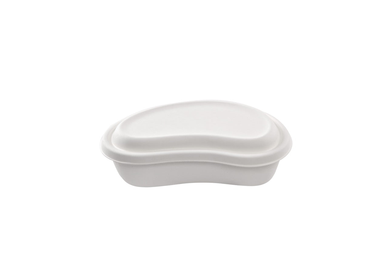 EKO Wing 550 ml - Bol blanc en canne à sucre 550 ml - 120 unités