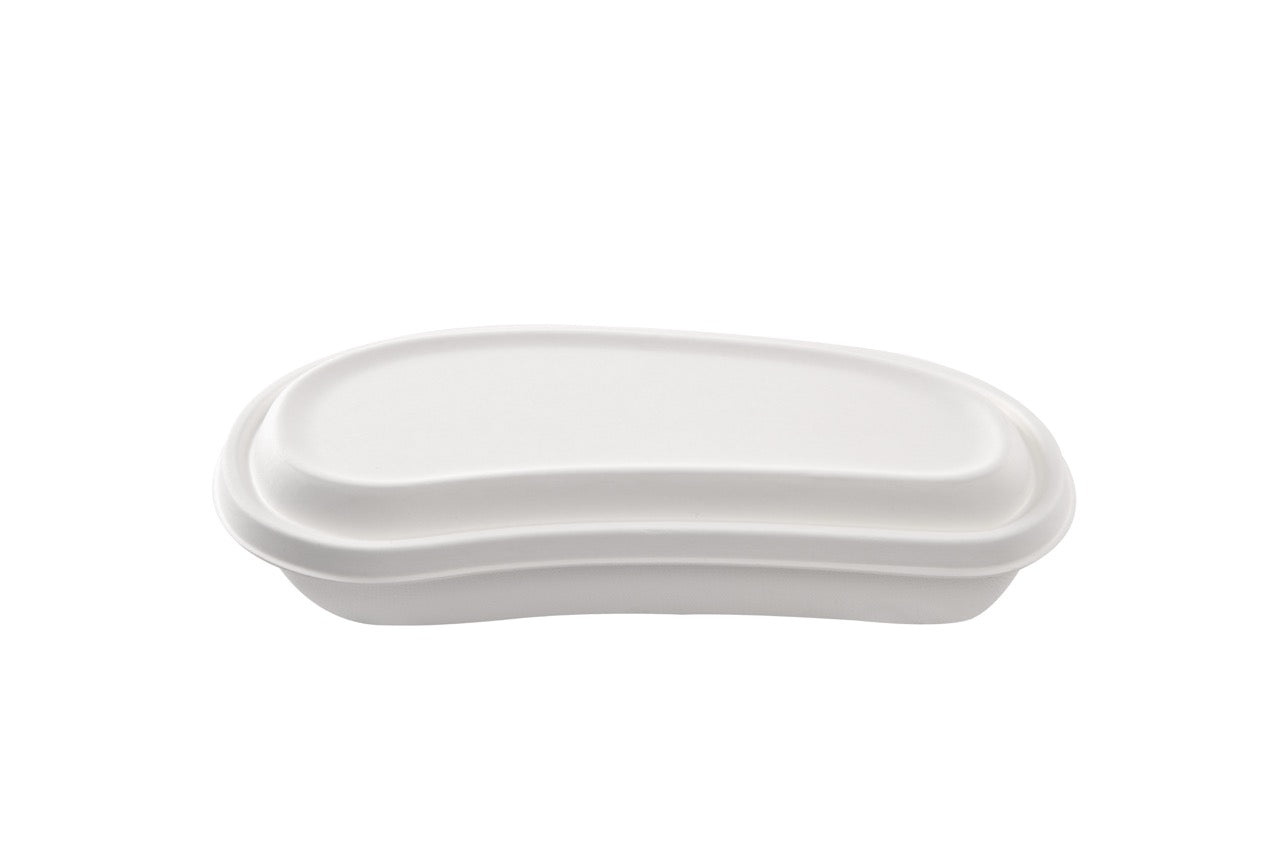 EKO Wing 750 ml - Bol blanc en canne à sucre 750 ml - 120 unités