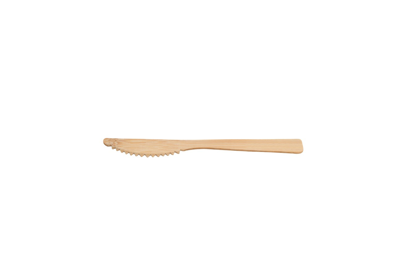 Couteau en bambou 17 cm - 1500 unités