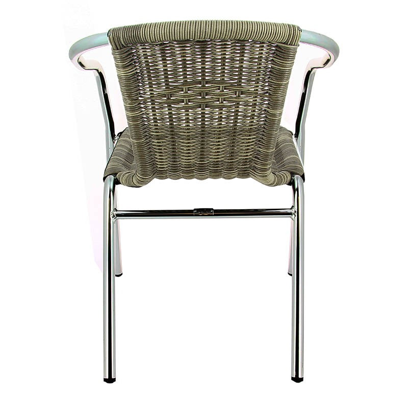 Fauteuil restaurant Blain GRIS METAL | 1 Unité(s)