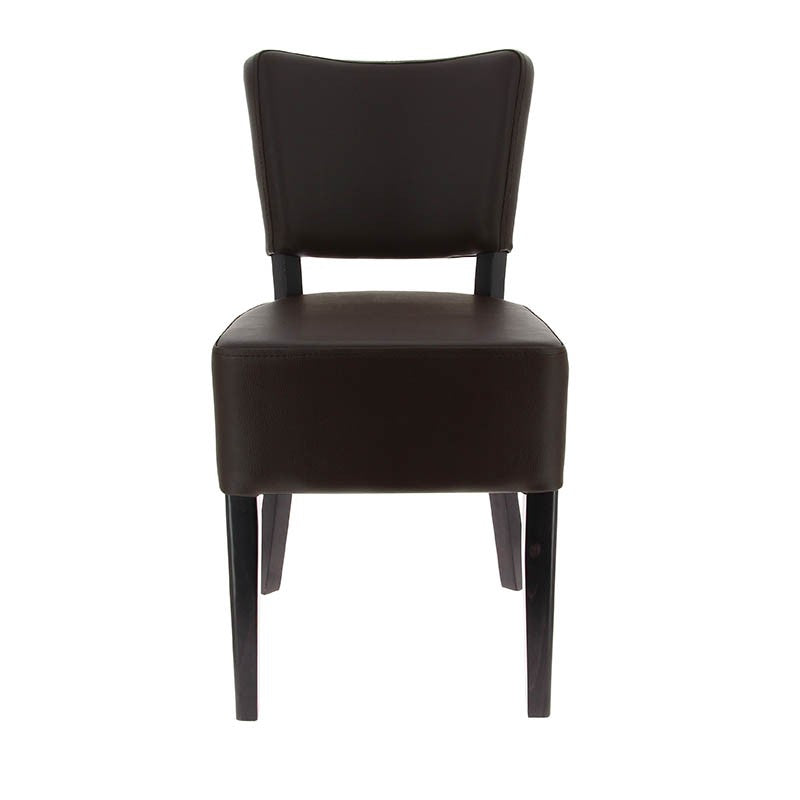 Chaise haute restaurant Amsterdam MARRON BOIS | 2 Unité(s)