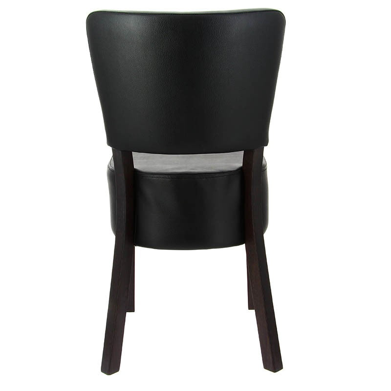 Chaise haute restaurant Amsterdam NOIR BOIS | 2 Unité(s)