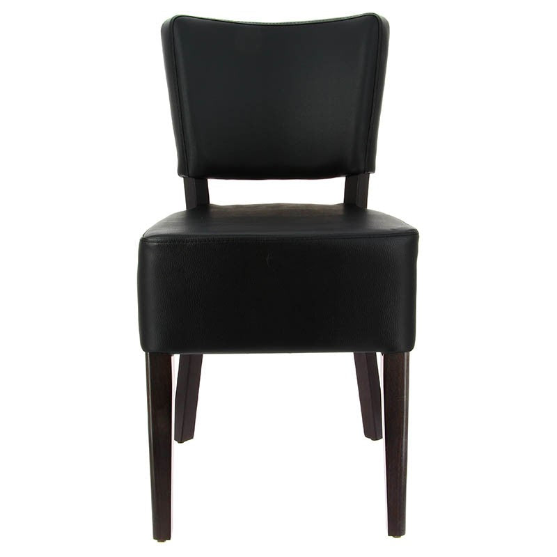 Chaise haute restaurant Amsterdam NOIR BOIS | 2 Unité(s)