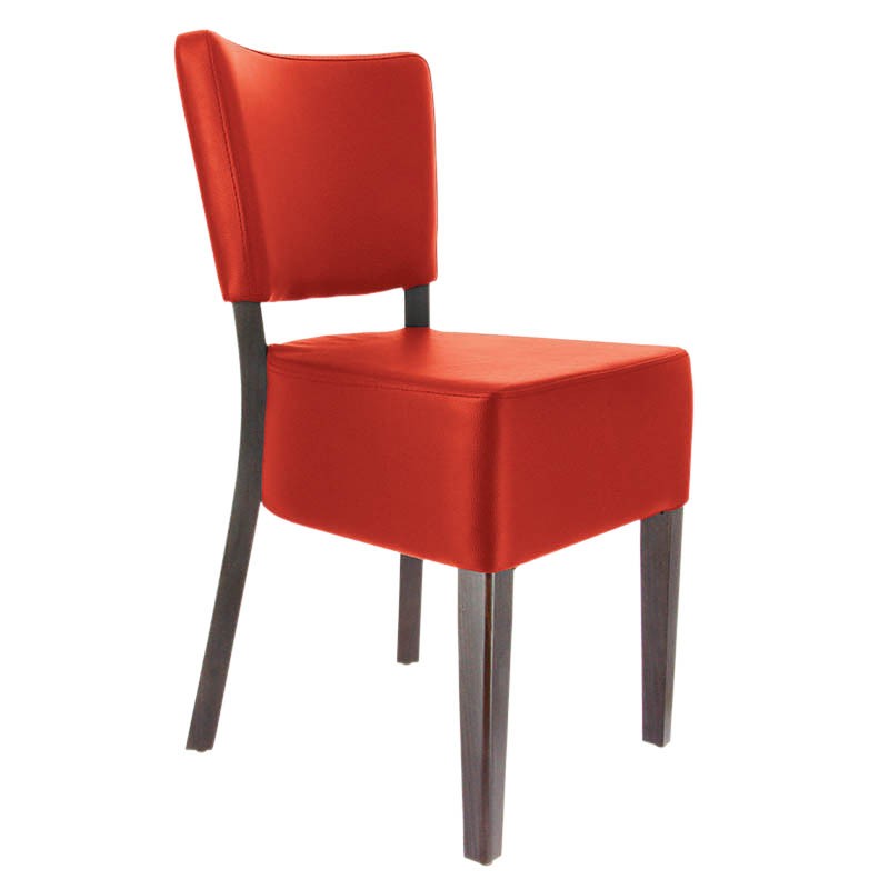 Chaise haute restaurant Amsterdam ROUGE BOIS | 2 Unité(s)