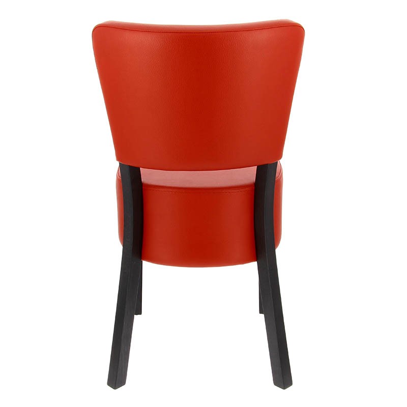 Chaise haute restaurant Amsterdam ROUGE BOIS | 2 Unité(s)