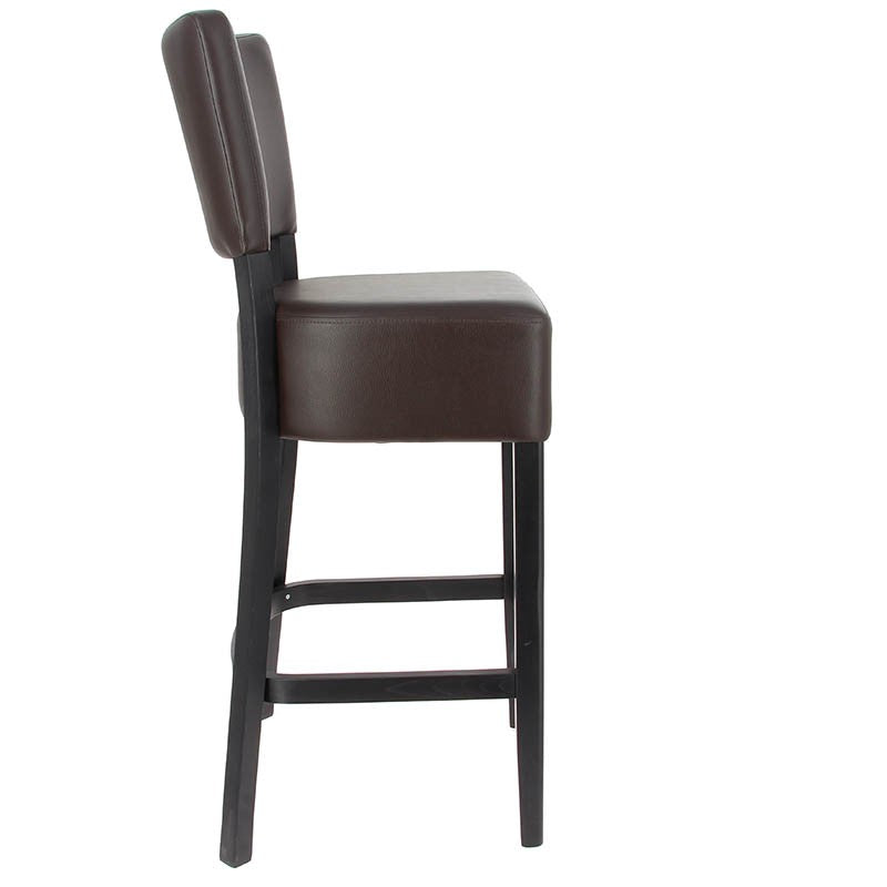 Chaise haute restaurant Amsterdam MARRON BOIS | 1 Unité(s)