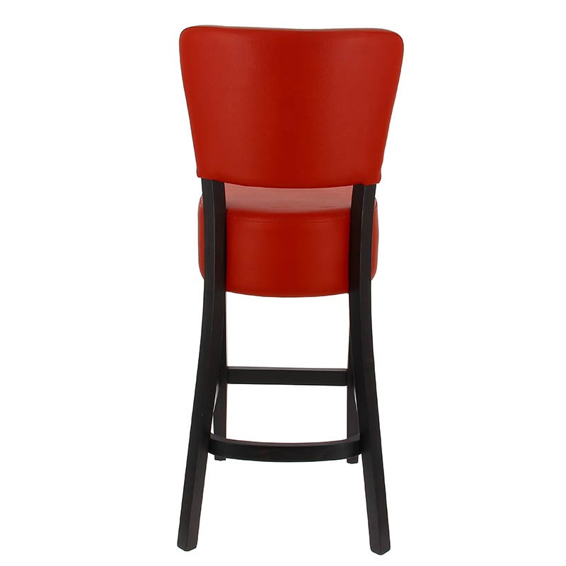 Chaise haute restaurant Amsterdam ROUGE BOIS | 1 Unité(s)