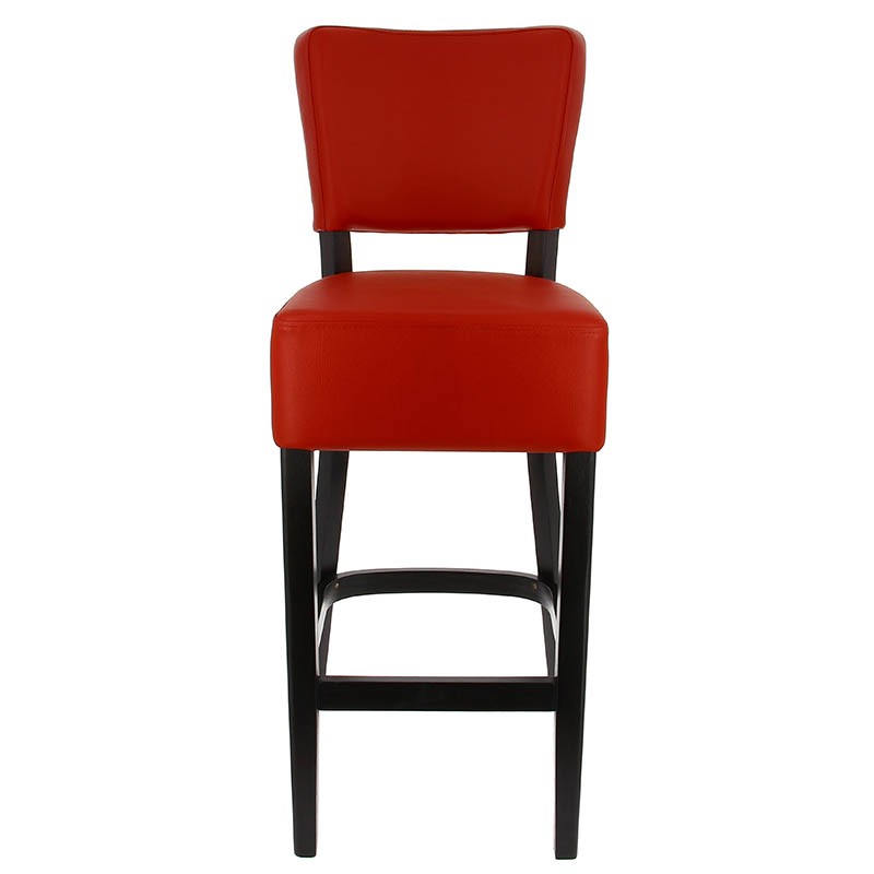 Chaise haute restaurant Amsterdam ROUGE BOIS | 1 Unité(s)