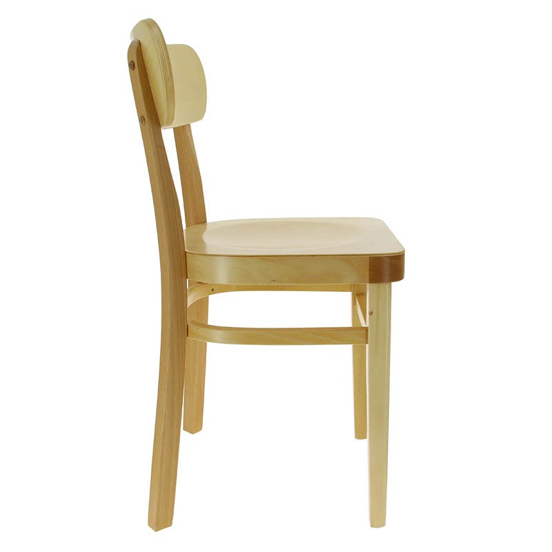 Chaise restaurant bois Bastia NATUREL BOIS | 2 Unité(s)