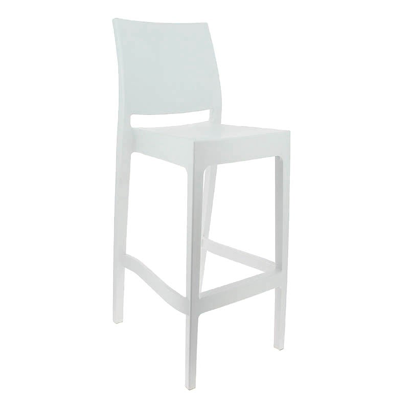 Chaise haute restaurant Inca BLANC PLASTIQUE | 4 Unité(s)