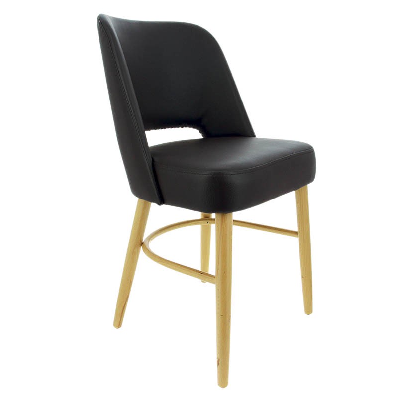 Chaise de restaurant Colisée confort MARRON BOIS | 2 Unité(s)