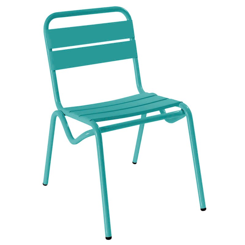 Chaise aluminium Avignon BLEU METAL | 4 Unité(s)