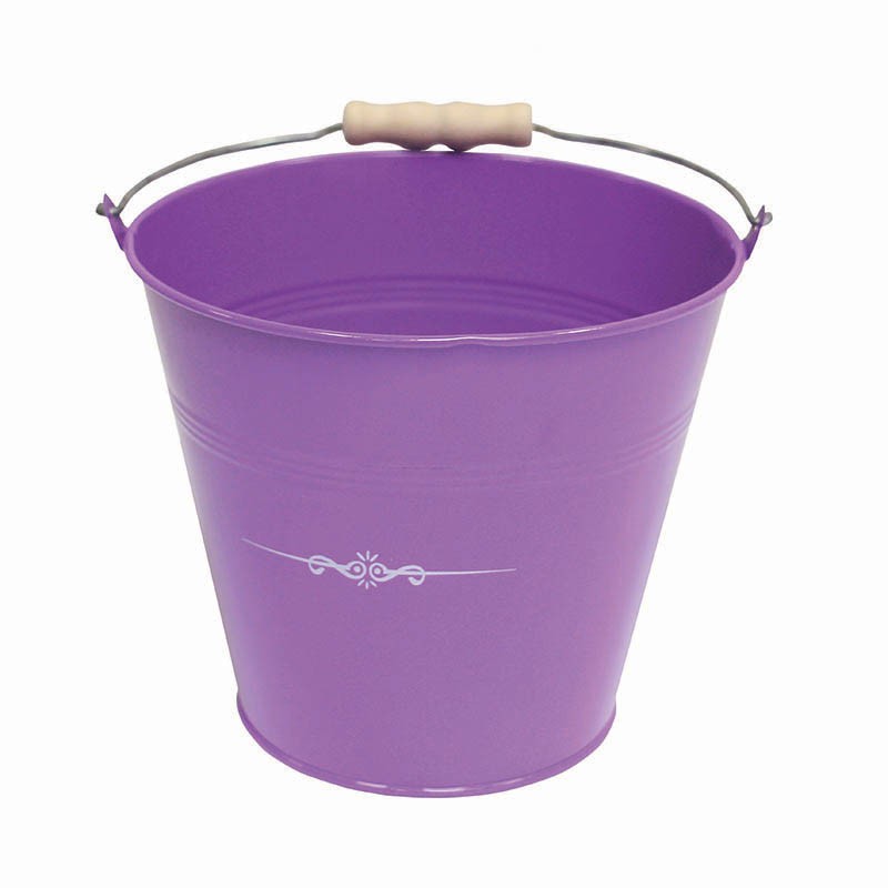 Seau métal violet Tentation Ø17 VIOLET ZINC | 36 Unité(s)