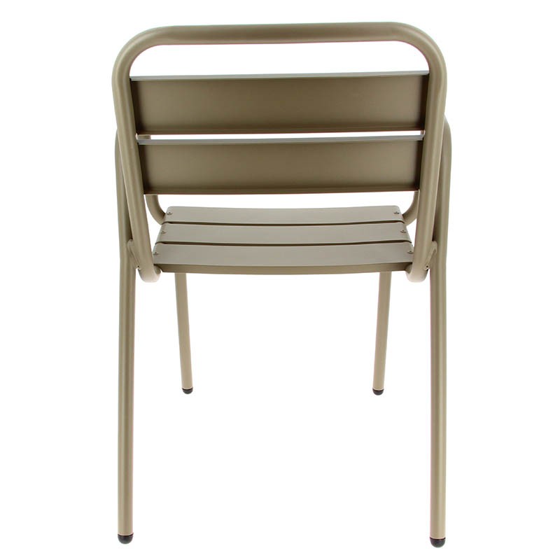 Fauteuil aluminium Avignon TAUPE METAL | 4 Unité(s)