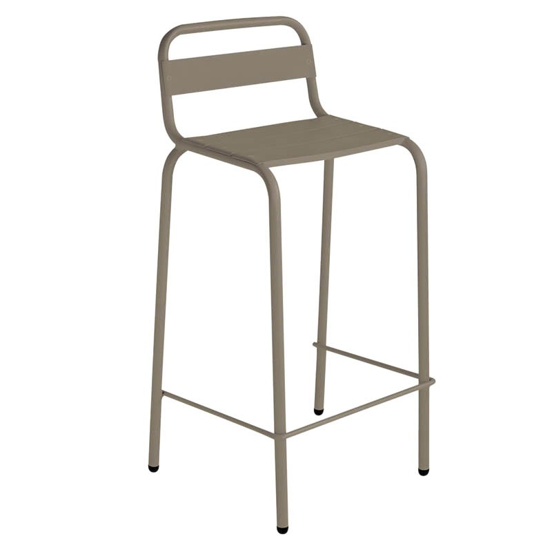 Chaise haute aluminium Avignon TAUPE METAL | 3 Unité(s)