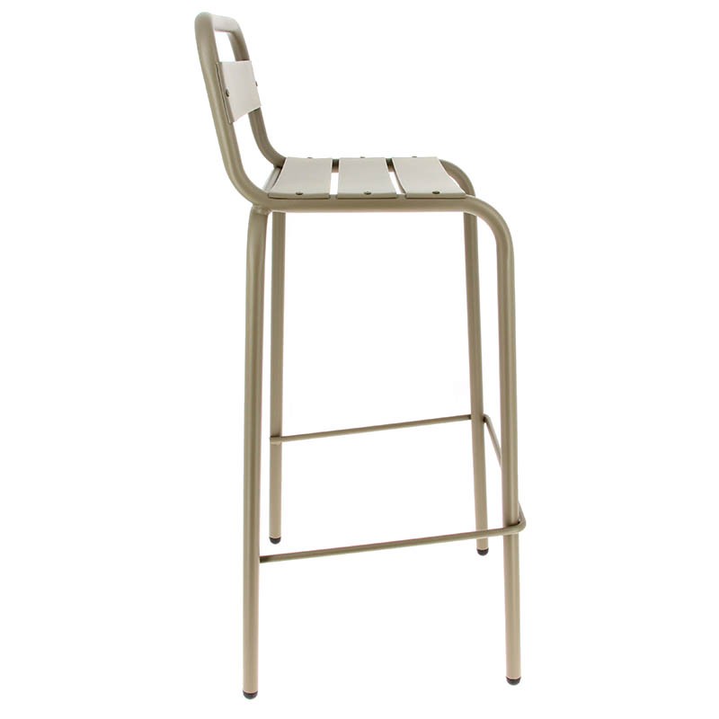 Chaise haute aluminium Avignon TAUPE METAL | 3 Unité(s)