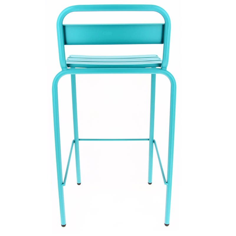 Chaise haute aluminium Avignon BLEU METAL | 3 Unité(s)