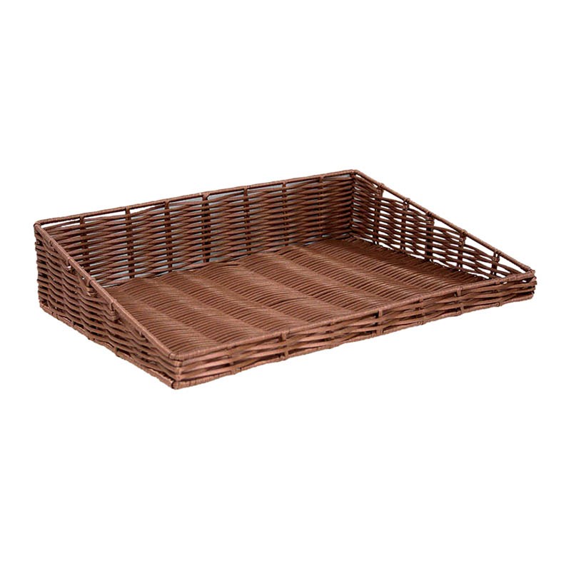 Présentoir polypropylène Tablette 40x30 MARRON POLYPROPYLENE | 6 Unité(s)