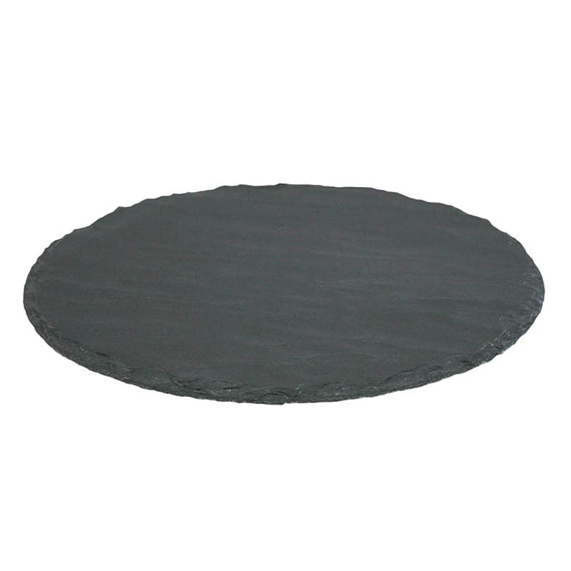 Plateau ardoise rond Ø30 NOIR ARDOISE | 8 Unité(s)