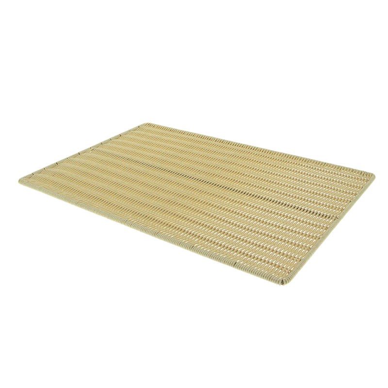 Présentoir plateau polypropylène Assadeira 60x40 NATUREL POLYPROPYLENE | 6 Unité(s)