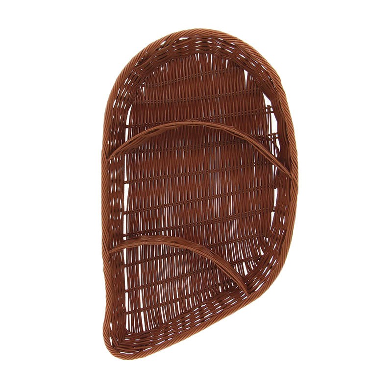 Corbeille manne polypropylène Moule 3 cases 60x33.5 MARRON POLYPROPYLENE | 5 Unité(s)