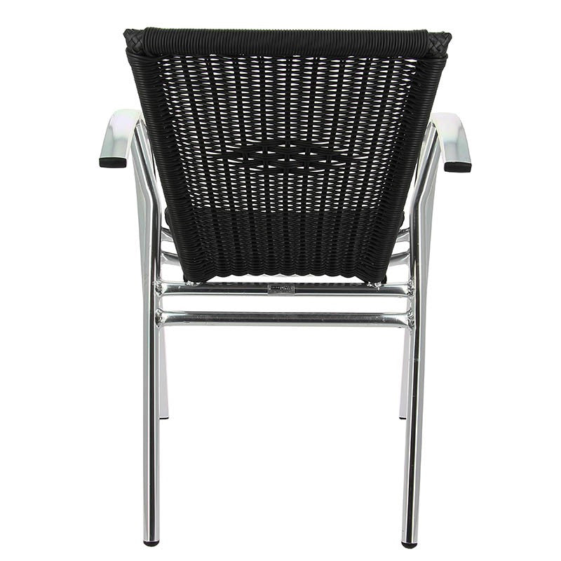 Fauteuil terrasse restaurant Mandelieu NOIR METAL | 1 Unité(s)