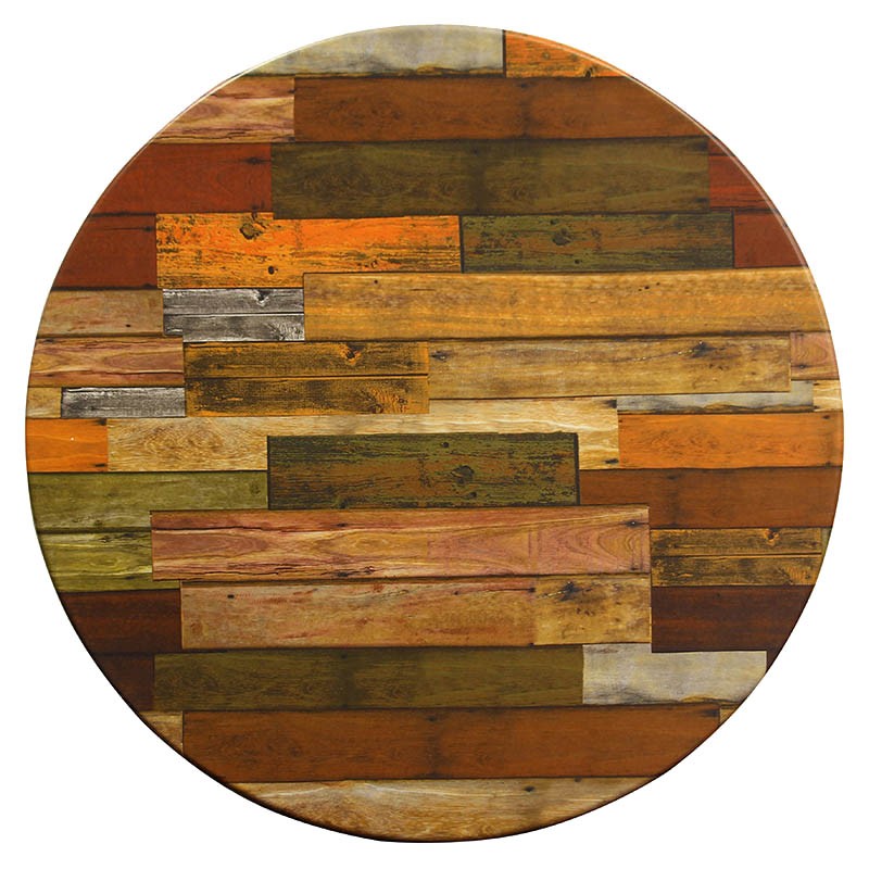 Plateau de table Werzalit Ø60 PLANCHA BOIS | 1 Unité(s)