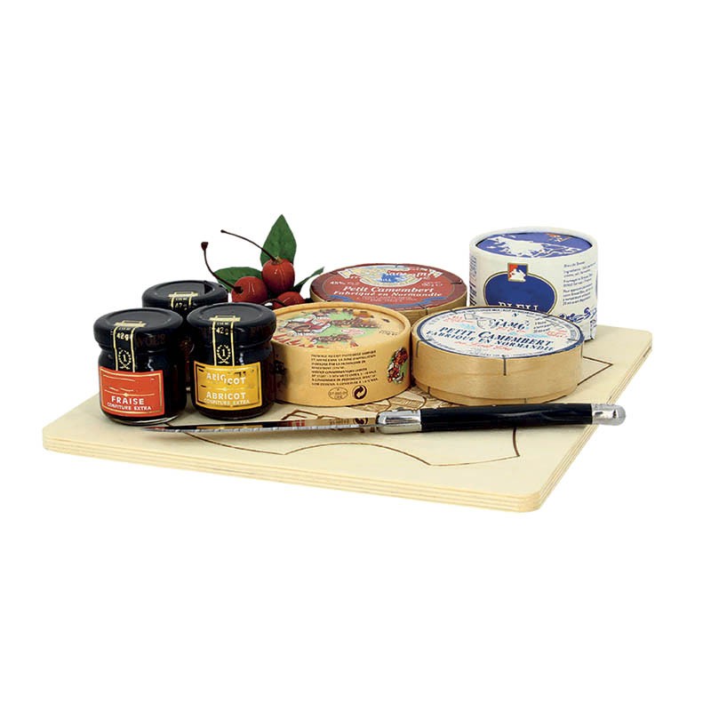 Plateau à fromage bois carré Bosco 25x25 BOIS BOIS | 20 Unité(s)