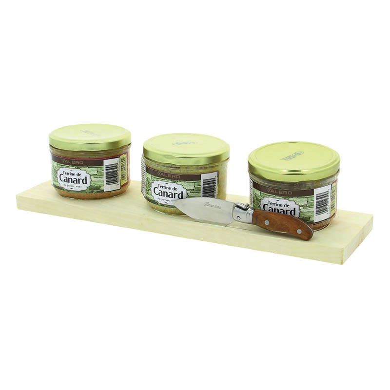 Plateau de présentation bois Bosco 29x10.5 BOIS BOIS | 60 Unité(s)