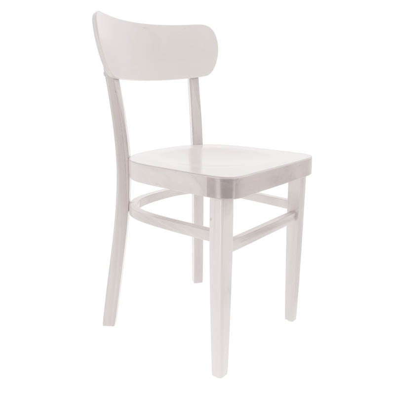 Chaise restaurant bois Bastia BLANC BOIS | 2 Unité(s)