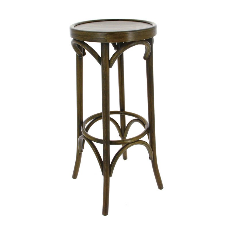 Tabouret haut bois New Orleans CERUSE BOIS | 1 Unité(s)