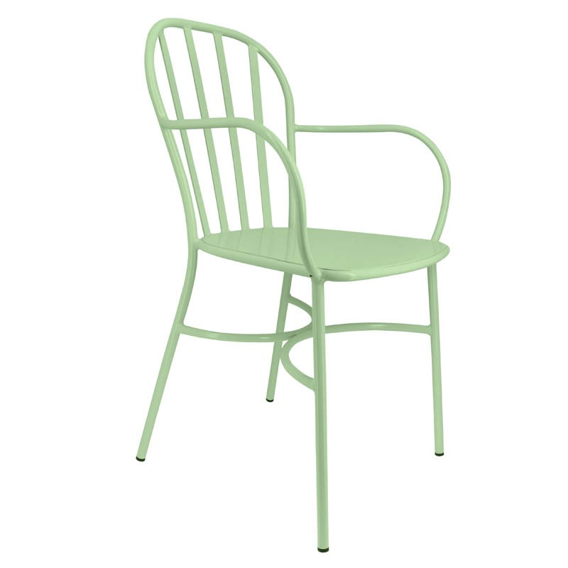 Fauteuil métal Biscarrosse VERT METAL | 1 Unité(s)