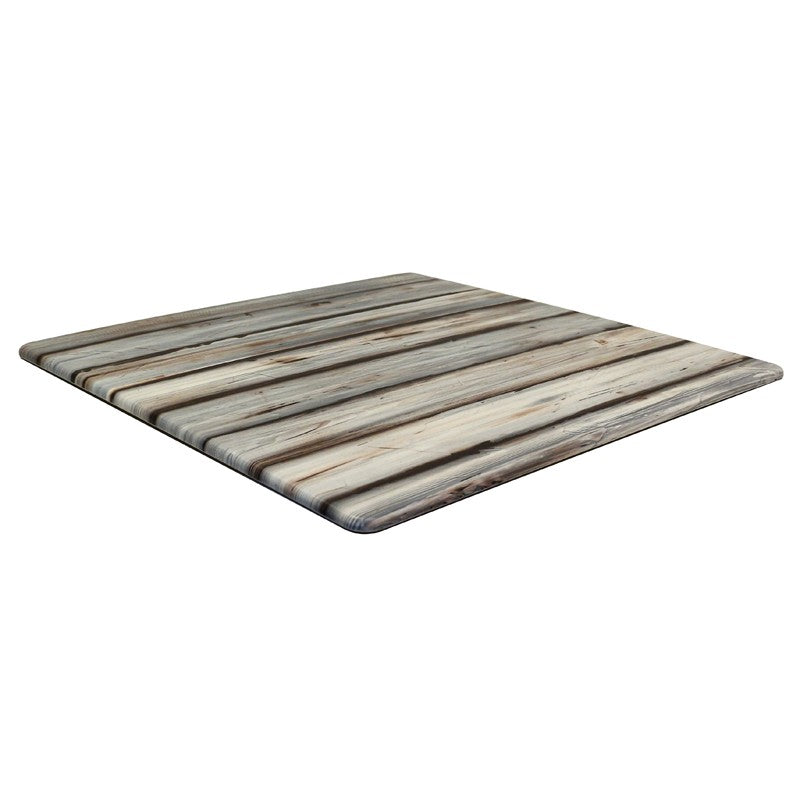Plateau de table restaurant Topalit Smart Line 60x60 MARITIMO BOIS | 1 Unité(s)