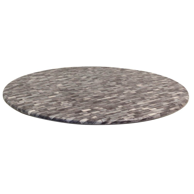 Plateau de table Topalit Smart Line Ø70 EVERGLADE BOIS | 1 Unité(s)