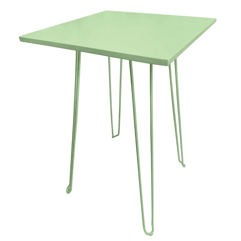 Table mange debout Biscarosse Vert METAL | 1 Unité(s)