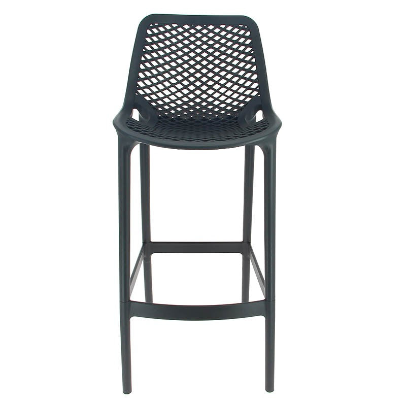 Chaise haute de restaurant exterieure Air GRIS PLASTIQUE | 4 Unité(s)