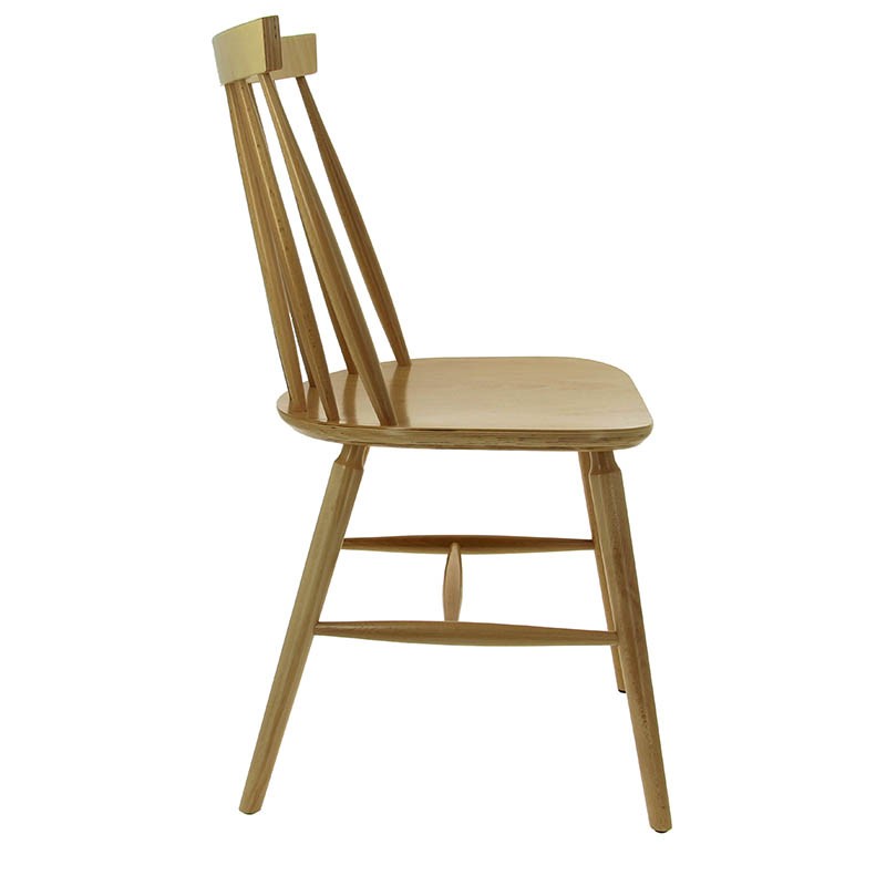 Chaise restaurant hetre Nancy NATUREL BOIS | 2 Unité(s)