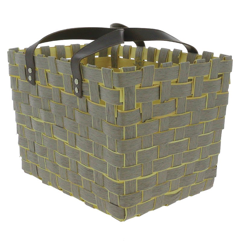 Panier rectangle papermash Jadis 36x28 GRIS BOIS | 22 Unité(s)