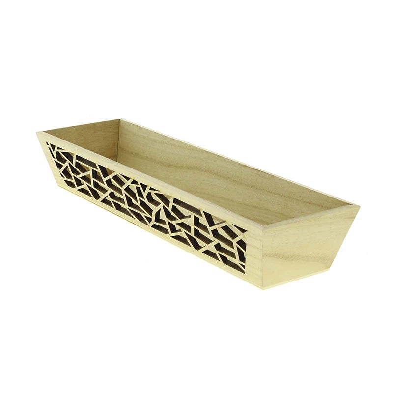 Corbeille banneton rextangle bois Laser 42x12 BOIS BOIS | 40 Unité(s)