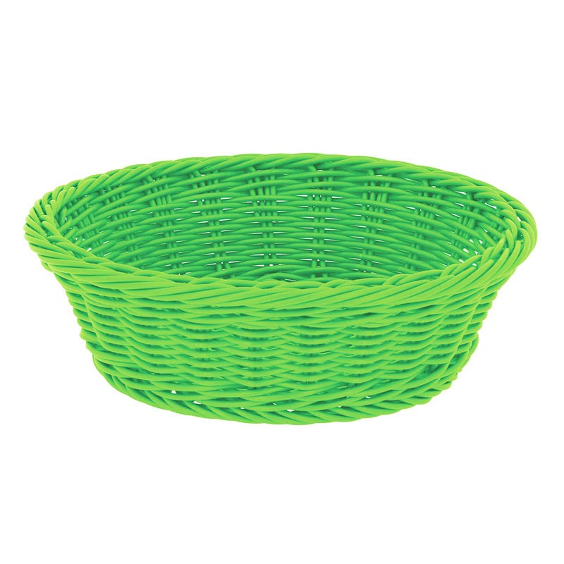 Corbeille ronde verte Plasto Ø23 VERT POLYPROPYLENE | 36 Unité(s)