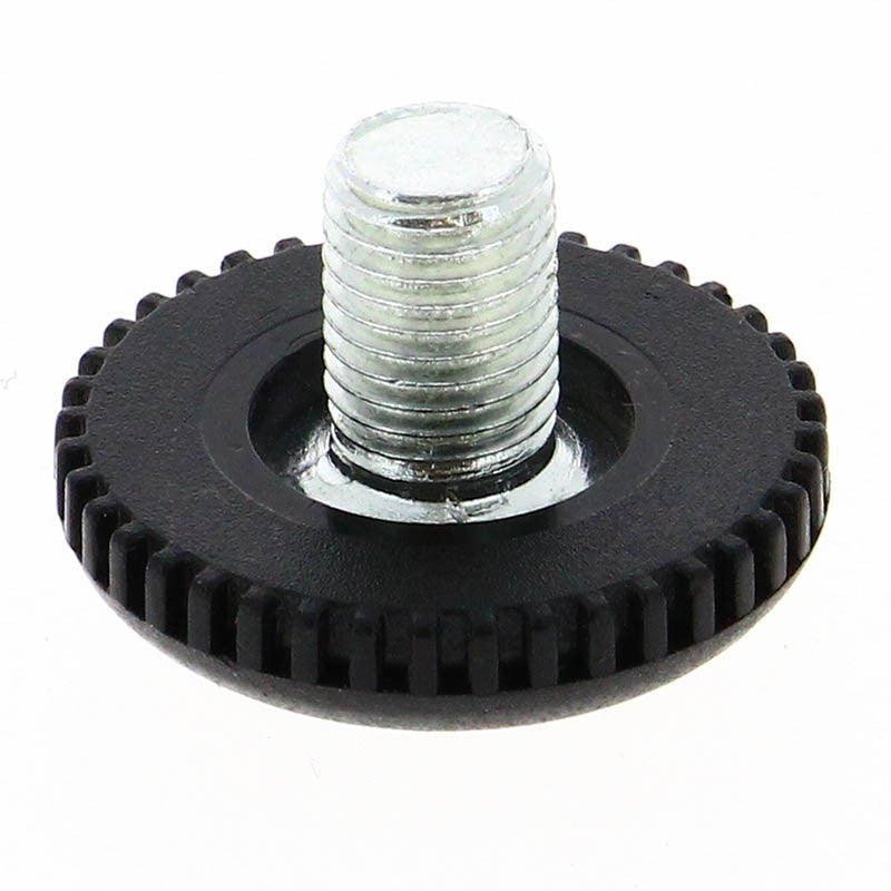 Vérins M8 Lot de 8 NOIR PLASTIQUE | 1 Unité(s)