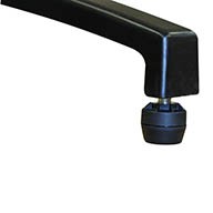 Vérins auro stabilisant M8 lot de 4 Noir METAL | 1 Unité(s)