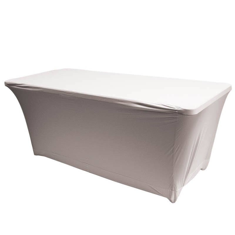 Housse table restangle Nimes 183x76x74 BLANC POLYESTER | 1 Unité(s)