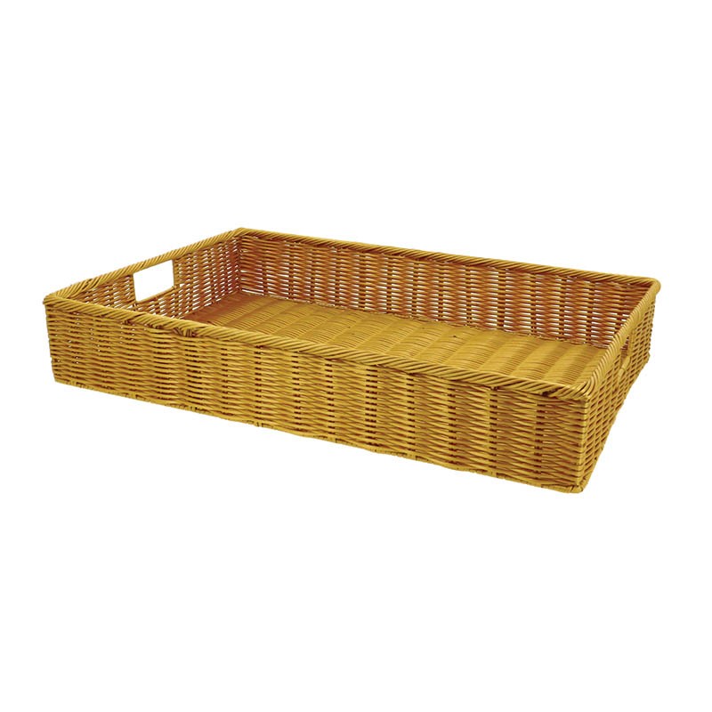 Corbeille manne polypropylène Carita miel 60x40 MIEL POLYPROPYLENE | 8 Unité(s)